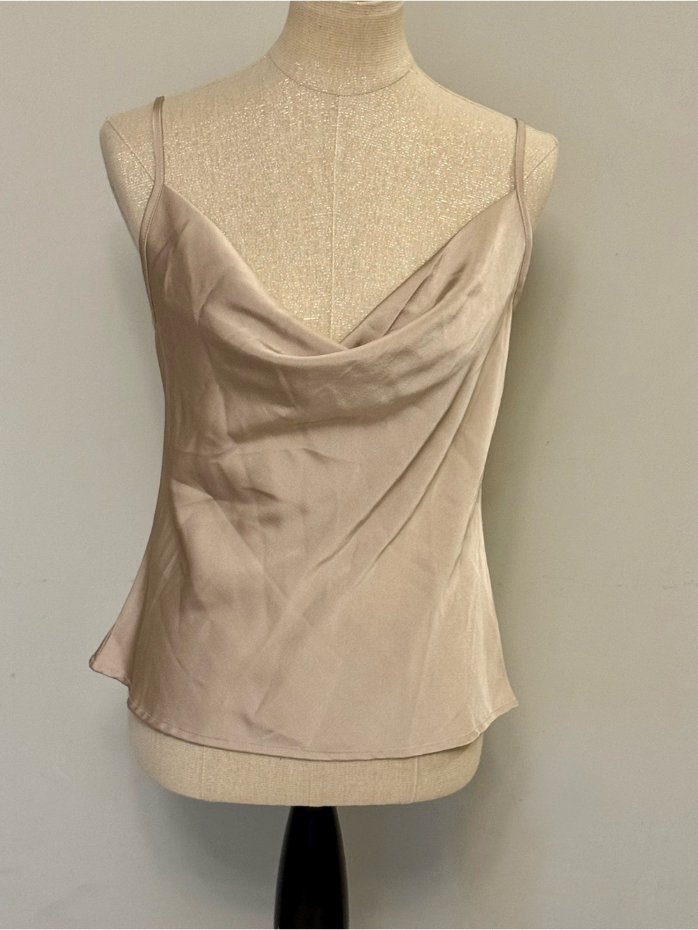 SHEIN Cowl Neck Camisole - Champagne